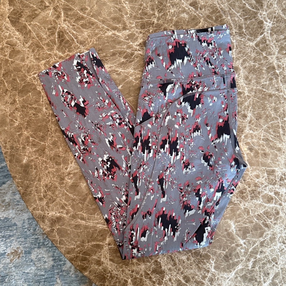 lululemon athletica Multicolor Patterned Leggings